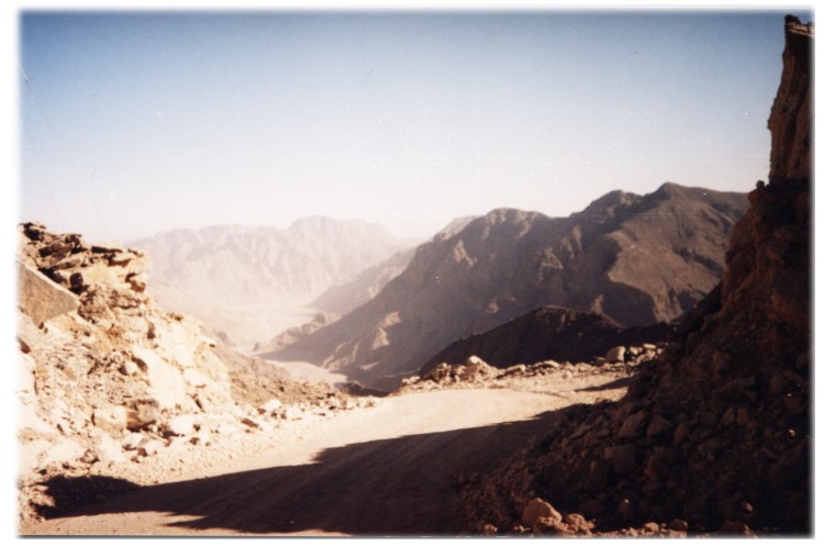 montagnes d'Oman.