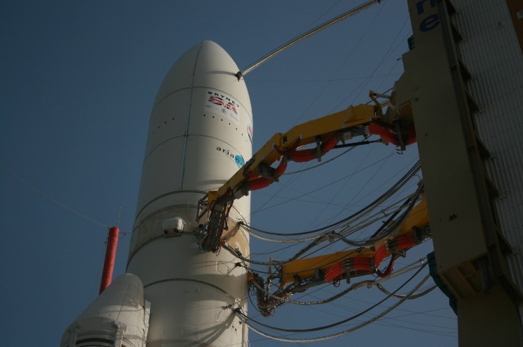 Ariane 5. Tir.